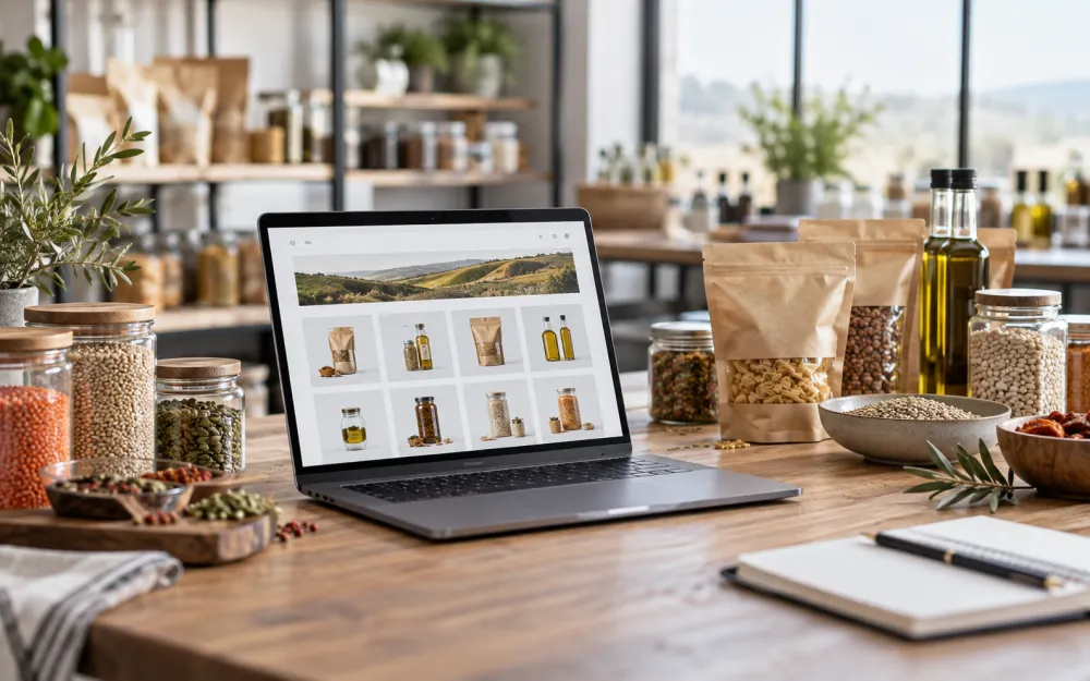 Gıda ve Üretim Firmaları İçin Ürün Kataloğu Sitesi